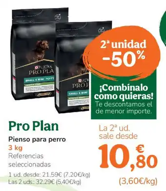 TiendAnimal PRO PLAN Pienso para perro oferta