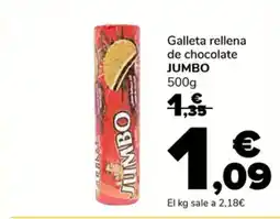 Supeco JUMBO Galleta rellena de chocolate oferta