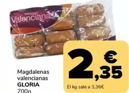 Supeco GLORIA Magdalenas valencianas oferta