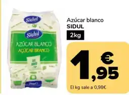 Supeco SIDUL Azúcar blanco oferta