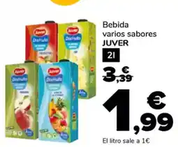 Supeco JUVER Bebida varios sabores oferta