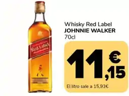 Supeco JOHNNIE WALKER Whisky Red Label oferta