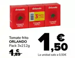 Supeco ORLANDO Tomate frito oferta