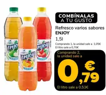 Supeco ENJOY Refresco varios sabores oferta