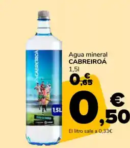 Supeco CABREIROÁ Agua mineral oferta