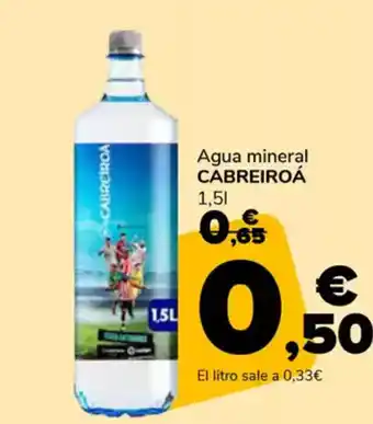 Supeco CABREIROÁ Agua mineral oferta