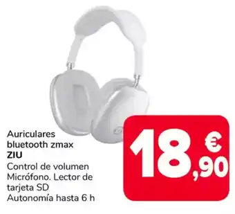 Supeco ZIU Auriculares bluetooth zmax oferta