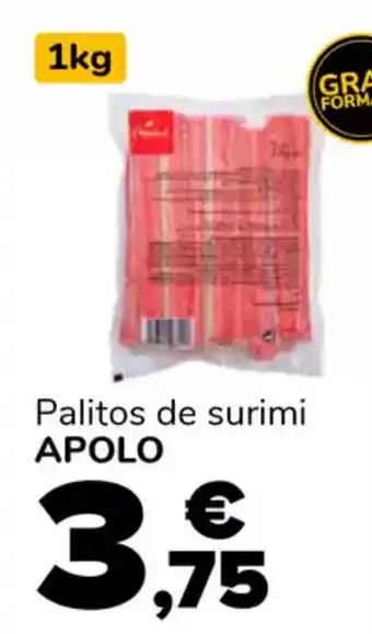 Supeco APOLO Palitos de surimi oferta