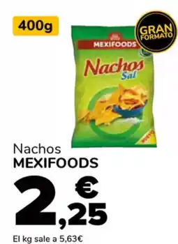 Supeco MEXIFOODS Nachos oferta