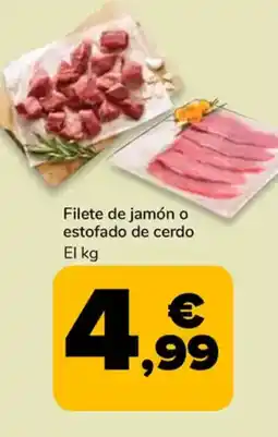 Supeco Filete de jamón o estofado de cerdo oferta