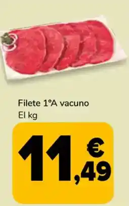 Supeco Filete 1ºA vacuno oferta