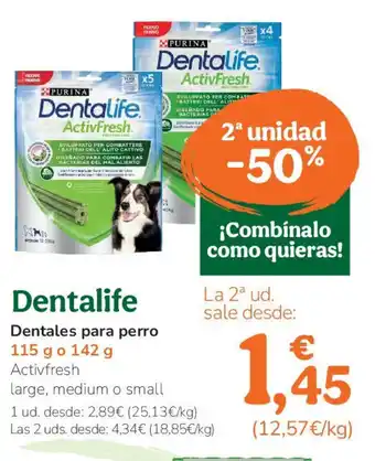 TiendAnimal DENTALIFE Dentales para perro oferta