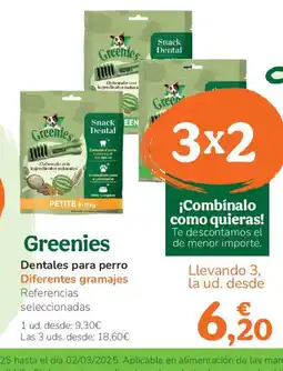 TiendAnimal GREENIES Dentales para perro oferta