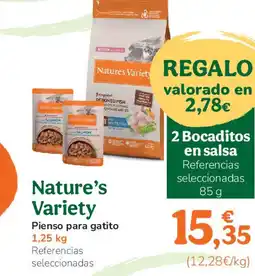 TiendAnimal NATURE'S VARIETY Pienso para gatito oferta