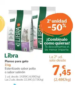 TiendAnimal LIBRA Pienso para gato oferta