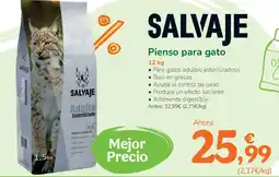 TiendAnimal Pienso para gato oferta