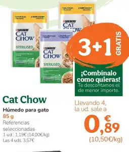 TiendAnimal CAT CHOW Húmedo para gato oferta