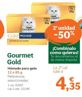 TiendAnimal GOURMET GOLD Húmedo para gato oferta