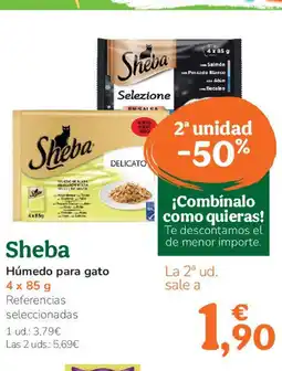 TiendAnimal SHEBA Húmedo para gato oferta