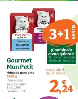 TiendAnimal GOURMET MON PETIT Húmedo para gato oferta