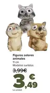 Carrefour Figuras solares animales oferta