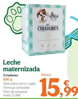 TiendAnimal Leche maternizada oferta