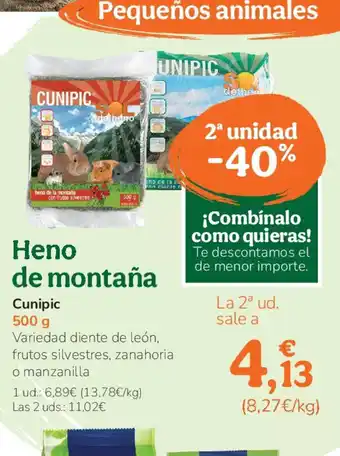 TiendAnimal Heno de montaña oferta