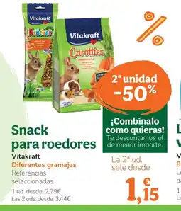 TiendAnimal Snack para roedores oferta