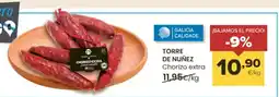 Autoservicios Familia TORRE DE NUÑEZ Chorizo extra oferta