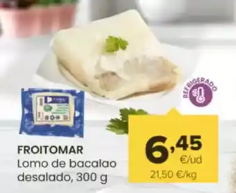 Autoservicios Familia FROITOMAR Lomo de bacalao oferta