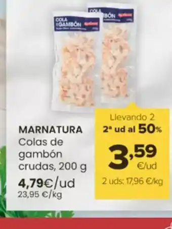 Autoservicios Familia MARNATURA Colas de gambón oferta