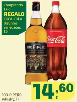 HiperDino 100 PIPERS whisky oferta