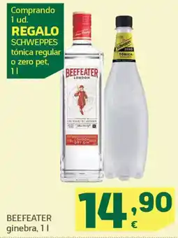 HiperDino BEEFEATER ginebra oferta