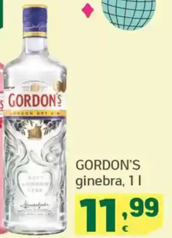 HiperDino GORDON'S ginebra oferta