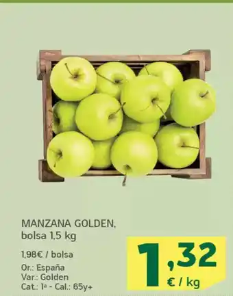 HiperDino Manzana golden, oferta