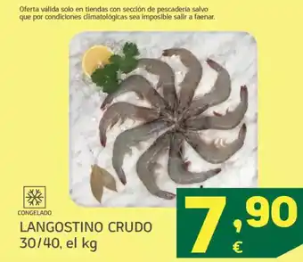 HiperDino Langostino crudo oferta