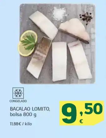 HiperDino Bacalao lomito oferta