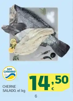 HiperDino Cherne salado oferta