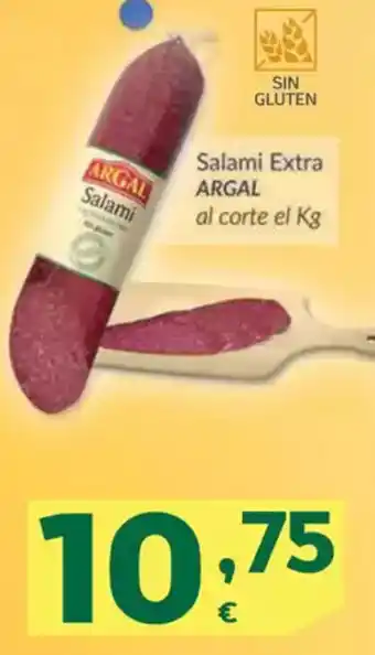 HiperDino ARGAL Salami Extra oferta