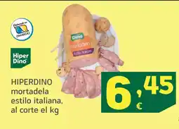 HiperDino HIPERDINO mortadela estilo italiana oferta