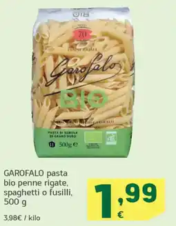 HiperDino GAROFALO pasta bio penne rigate, oferta