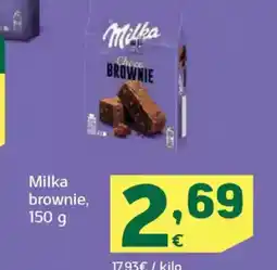 HiperDino MILKA brownie oferta