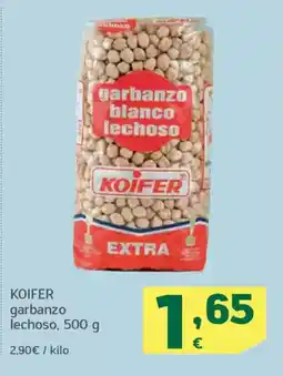 HiperDino KOIFER garbanzo lechoso oferta