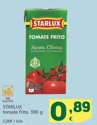 HiperDino STARLUX tomate frito oferta