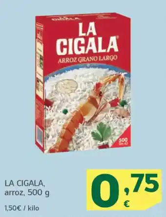 HiperDino LA CIGALA, arroz oferta