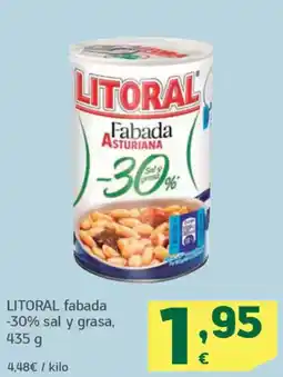 HiperDino LITORAL fabada sal y grasa oferta