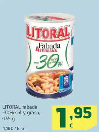 HiperDino LITORAL fabada sal y grasa oferta