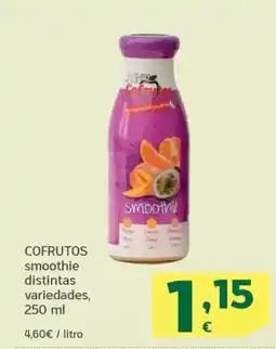 HiperDino COFRUTOS smoothie distintas variedades oferta