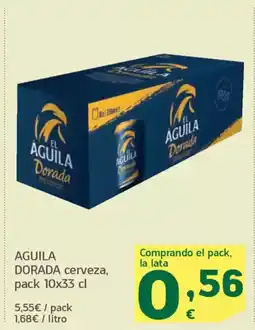 HiperDino AGUILA DORADA cerveza oferta