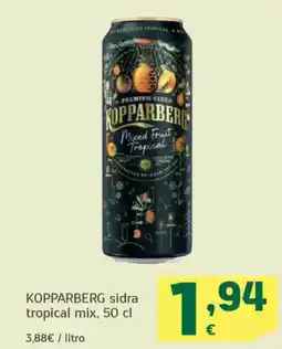 HiperDino KOPPARBERG sidra tropical mix oferta